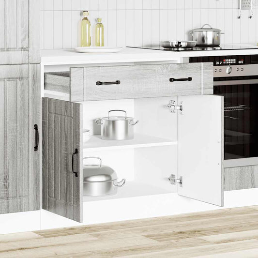 Køkkenunderskab Lucca Grey Sonoma træmateriale