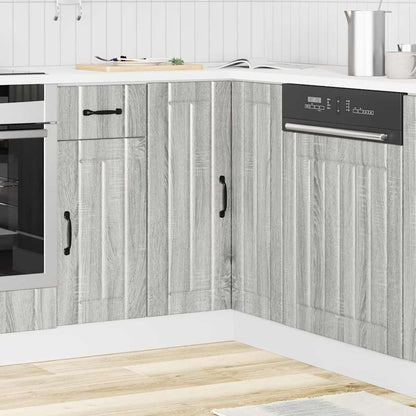 Køkken Hjørne Underskab Lucca Grå Sonoma Træmateriale