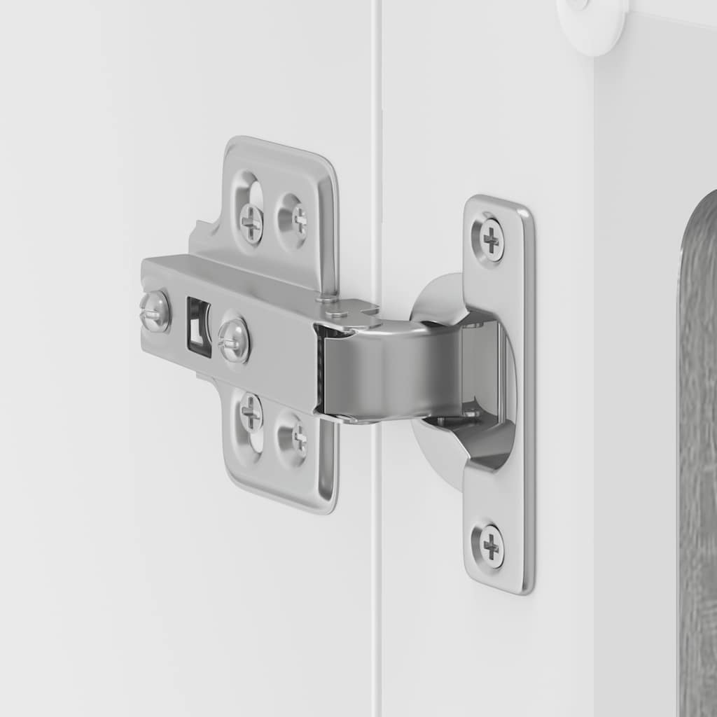 Køkken overskab med glaslåge Lucca Grey Sonoma
