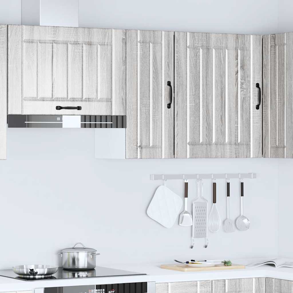 Køkken overskab Lucca Grey Sonoma træmateriale