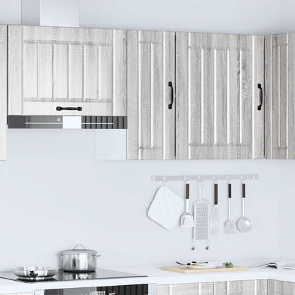 Køkken overskab Lucca Grey Sonoma træmateriale