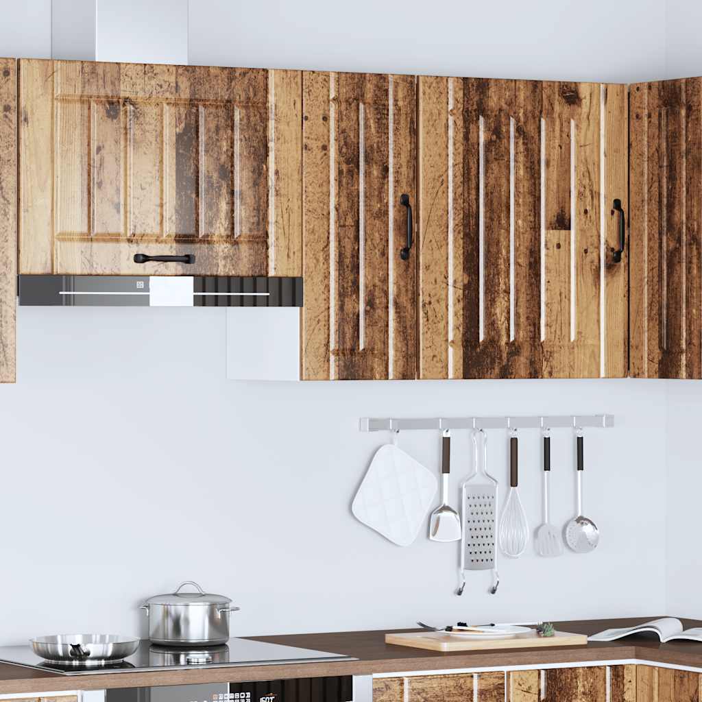Küchen-Hängeschrank Lucca Altholz-Optik Holzwerkstoff