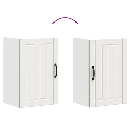 Küchen-Hängeschrank Lucca Weiß Holzwerkstoff