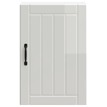 Küchen-Hängeschrank Lucca Hochglanz-Weiß Holzwerkstoff