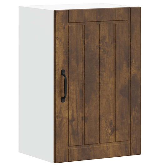 Küchen-Hängeschrank Lucca Räuchereiche Holzwerkstoff