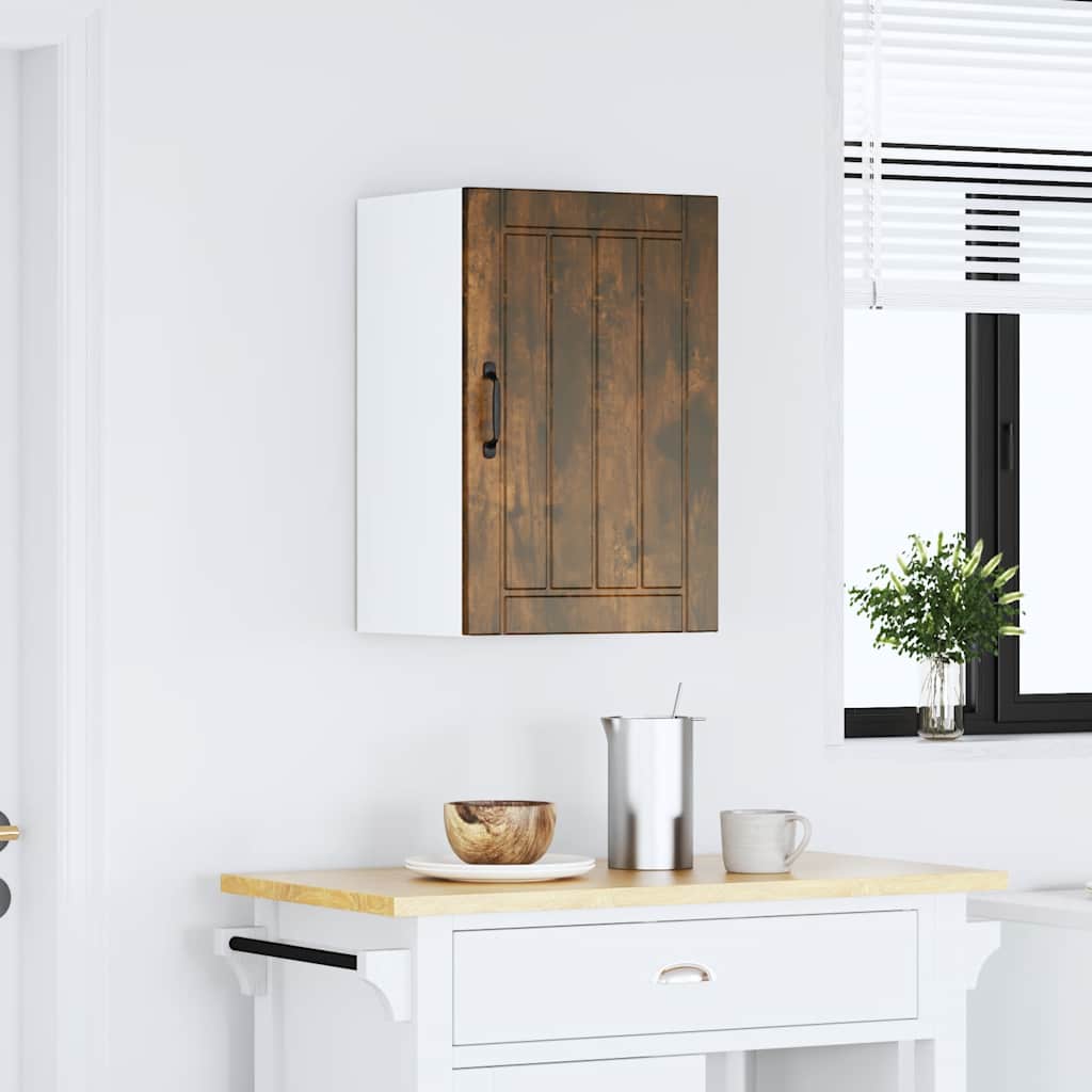 Küchen-Hängeschrank Lucca Räuchereiche Holzwerkstoff