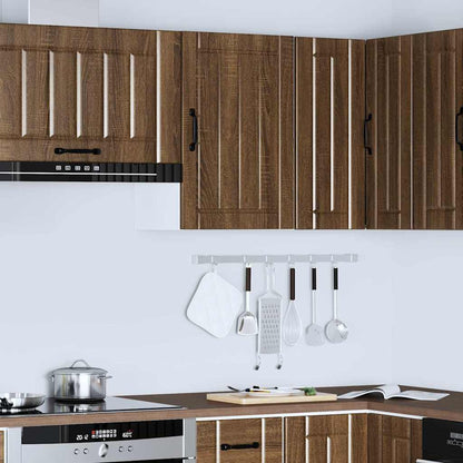 Küchen-Hängeschrank Lucca Braun Eichen-Optik Holzwerkstoff