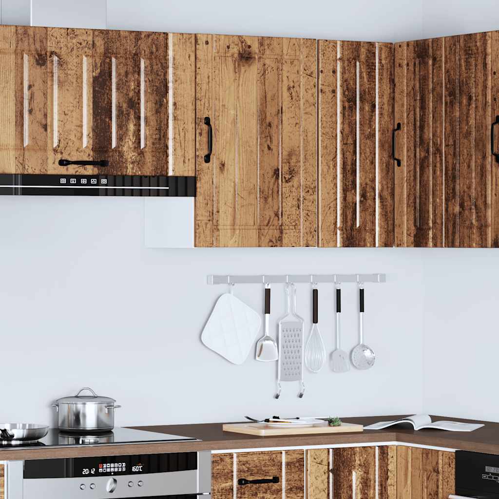 Küchen-Hängeschrank Lucca Altholz-Optik Holzwerkstoff