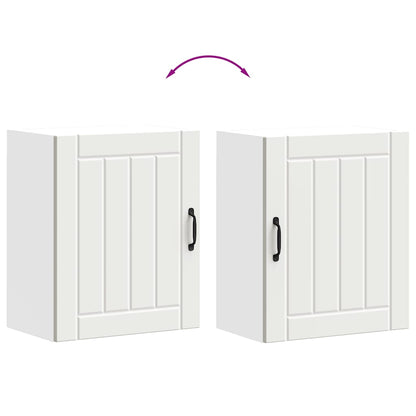 Küchen-Hängeschrank Lucca Weiß Holzwerkstoff