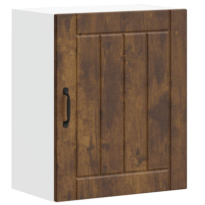 Küchen-Hängeschrank Lucca Räuchereiche Holzwerkstoff