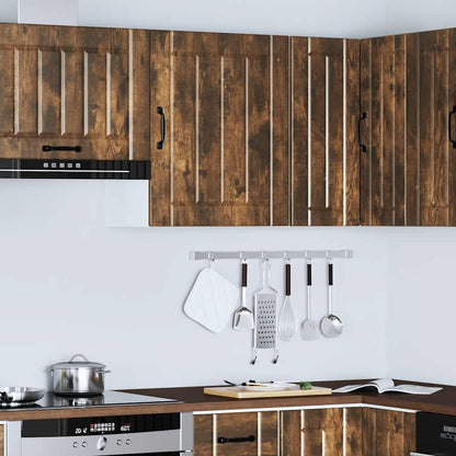 Küchen-Hängeschrank Lucca Räuchereiche Holzwerkstoff