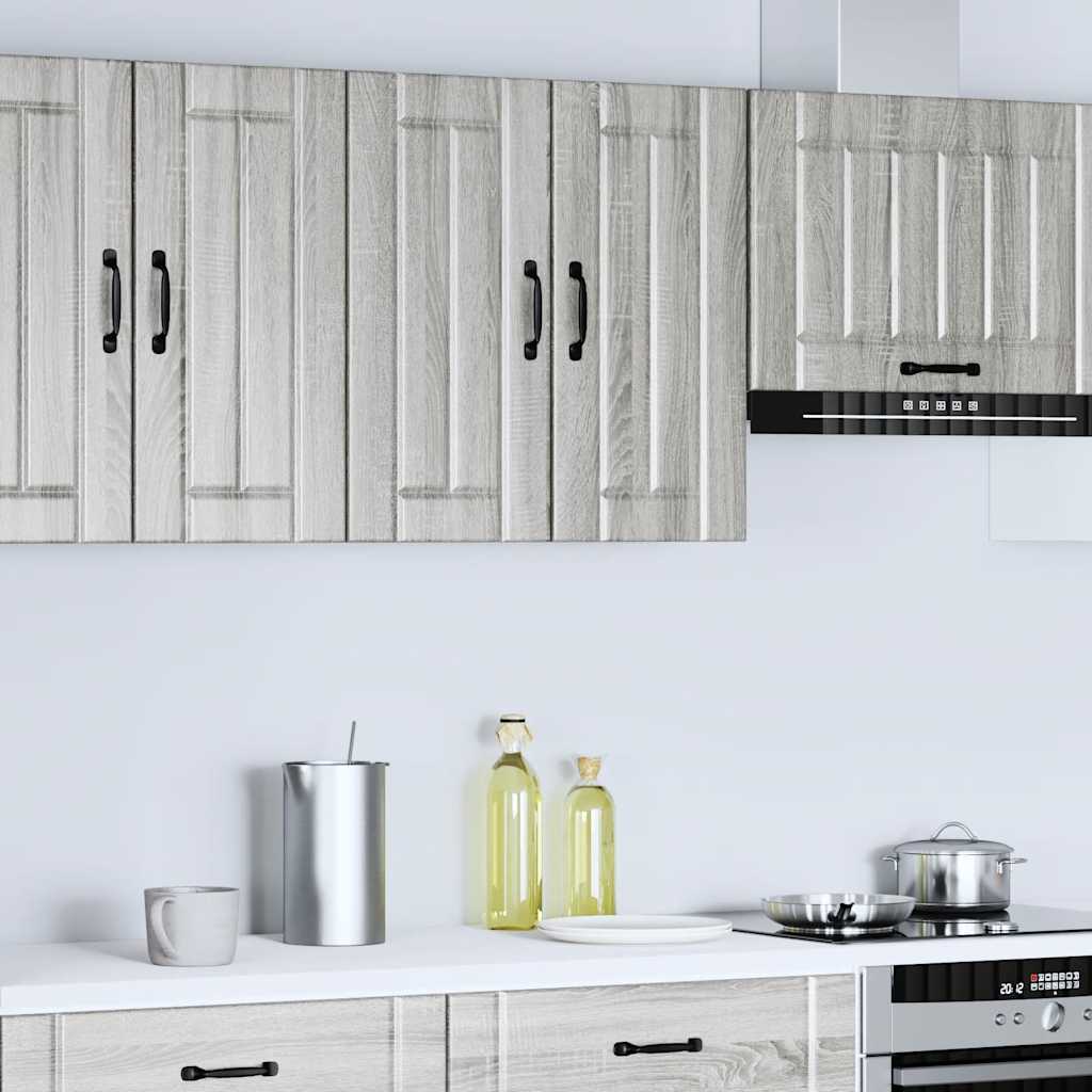 Küchen-Hängeschrank Lucca Grau Sonoma Holzwerkstoff