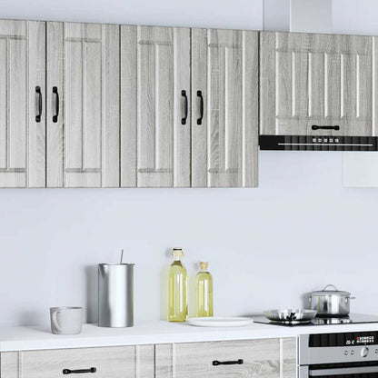 Küchen-Hängeschrank Lucca Grau Sonoma Holzwerkstoff
