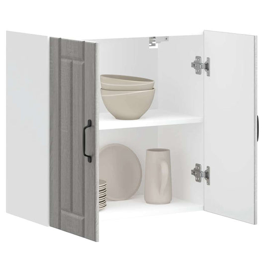 Küchen-Hängeschrank Lucca Grau Sonoma Holzwerkstoff