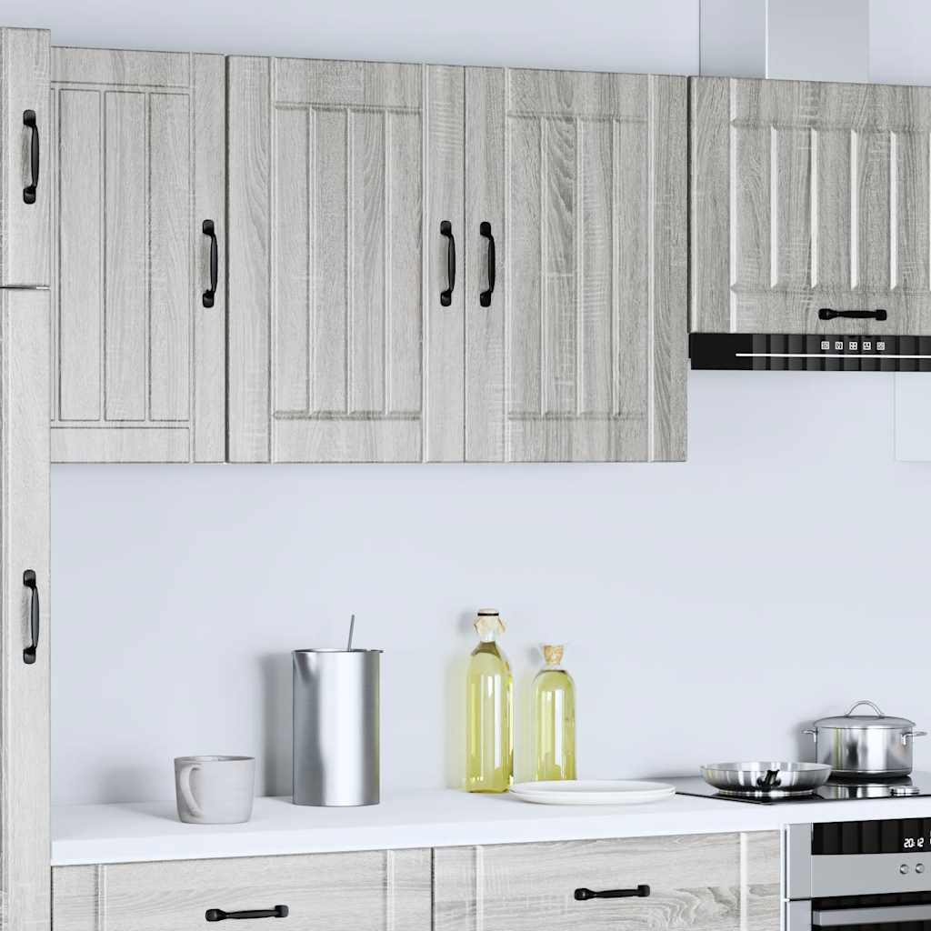 Küchen-Hängeschrank Lucca Grau Sonoma Holzwerkstoff