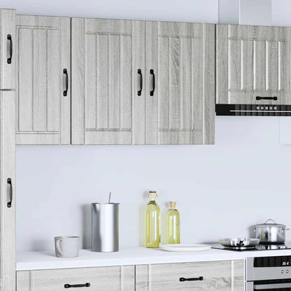 Küchen-Hängeschrank Lucca Grau Sonoma Holzwerkstoff