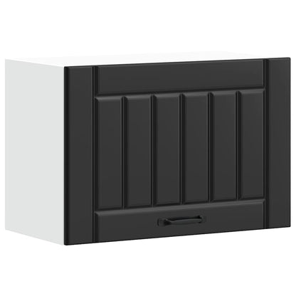 Küchen-Hängeschrank Lucca Schwarz Holzwerkstoff