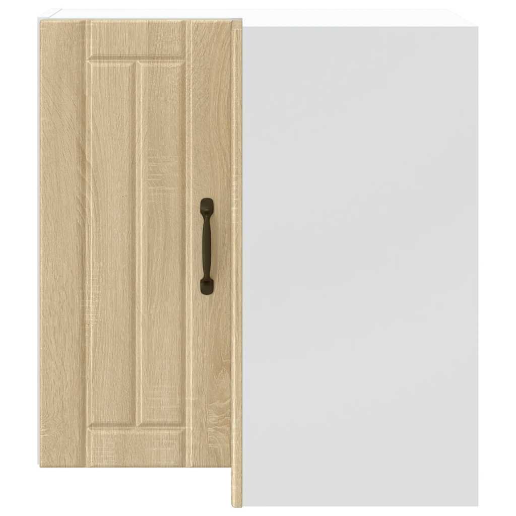 Küchen-Eckhängeschrank Lucca Sonoma-Eiche Holzwerkstoff