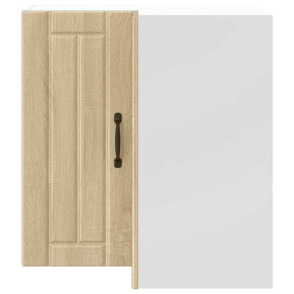 Küchen-Eckhängeschrank Lucca Sonoma-Eiche Holzwerkstoff