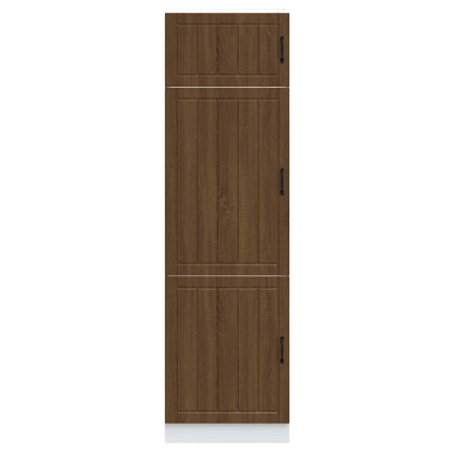 Køkkenskab Lucca Brown Oak Look Træmateriale