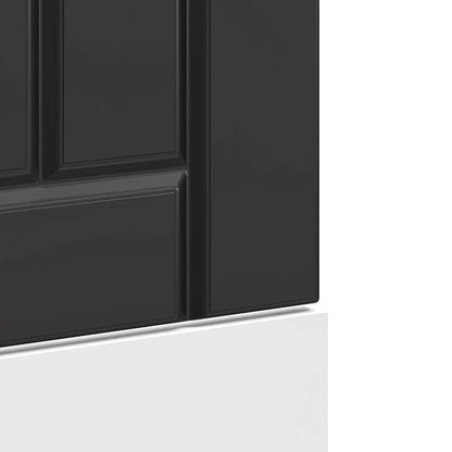 Opvaskemaskine panel Lucca Sort træmateriale
