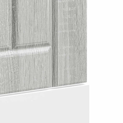 Opvaskemaskine panel Lucca Grey Sonoma træmateriale