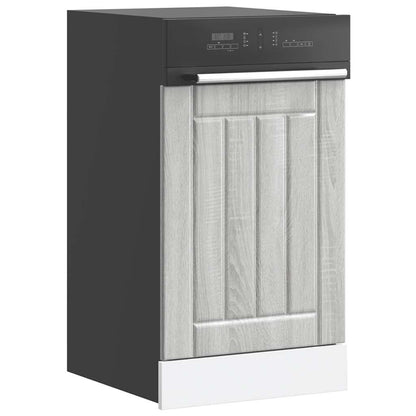 Opvaskemaskine panel Lucca Grey Sonoma træmateriale