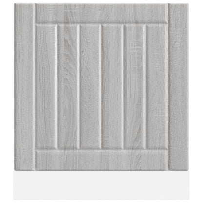 Opvaskemaskine panel Lucca Grey Sonoma træmateriale