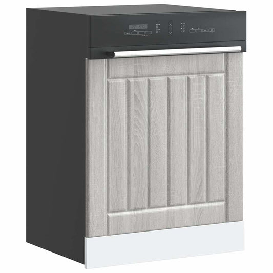 Opvaskemaskine panel Lucca Grey Sonoma træmateriale