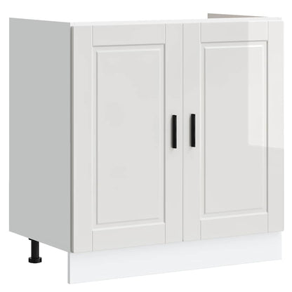 Vask underskab Porto højglans hvid 80x46x81,5 cm