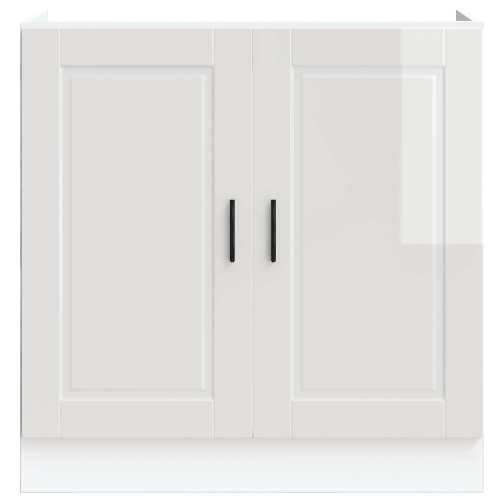 Vask underskab Porto højglans hvid 80x46x81,5 cm