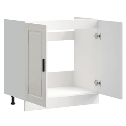 Vask underskab Porto højglans hvid 80x46x81,5 cm
