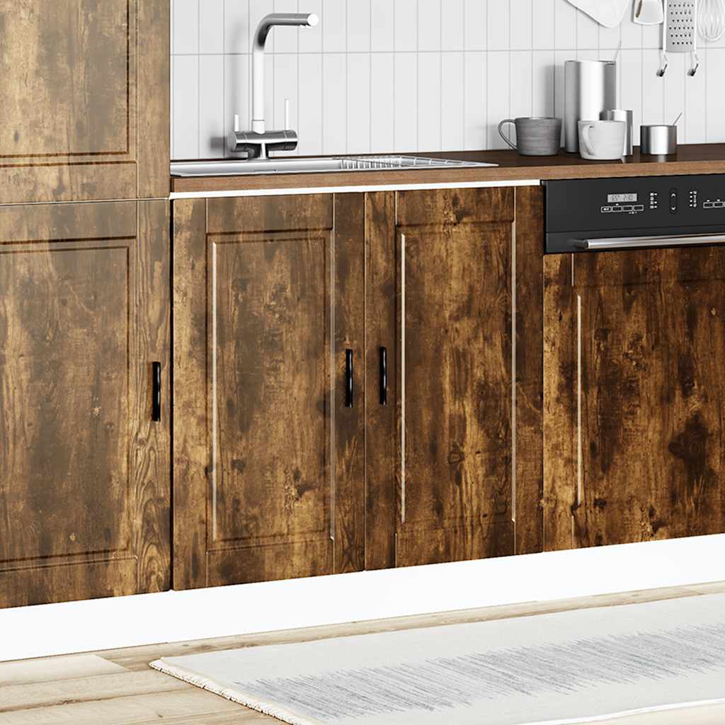 Vask underskab Porto røget eg 80x46x81,5 cm