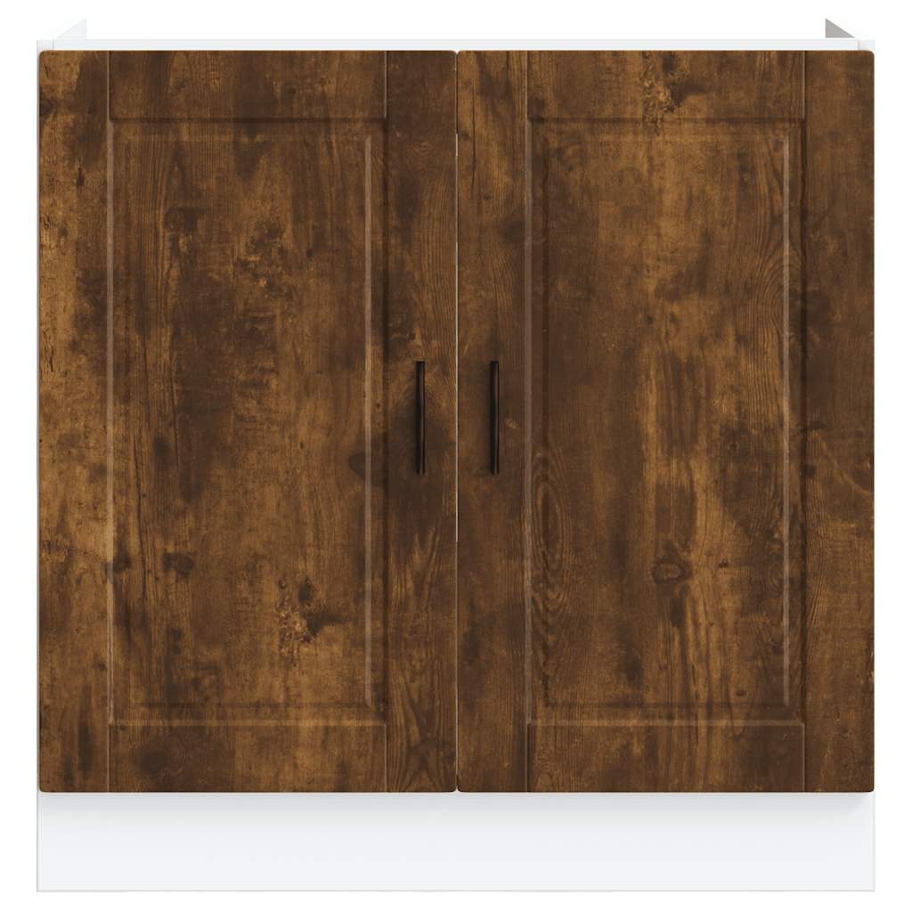 Vask underskab Porto røget eg 80x46x81,5 cm