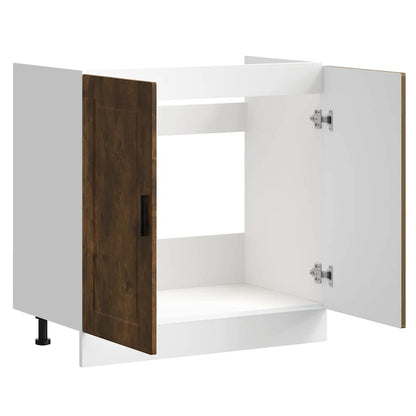 Vask underskab Porto røget eg 80x46x81,5 cm