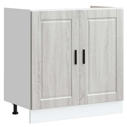 Vask underskab Porto Grå Sonoma 80x46x81,5cm træmateriale