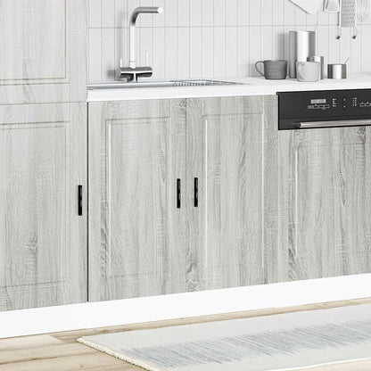 Vask underskab Porto Grå Sonoma 80x46x81,5cm træmateriale