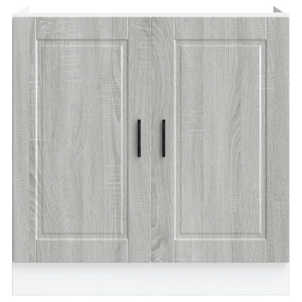 Vask underskab Porto Grå Sonoma 80x46x81,5cm træmateriale