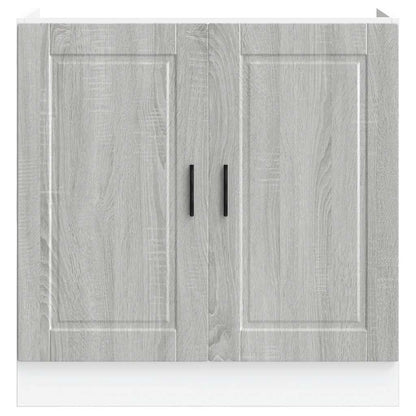 Vask underskab Porto Grå Sonoma 80x46x81,5cm træmateriale