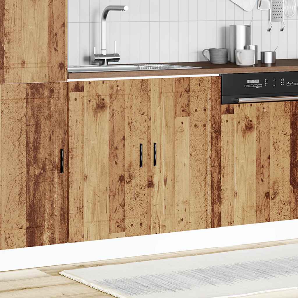Vask underskab Porto gammelt træ look 80x46x81,5 cm