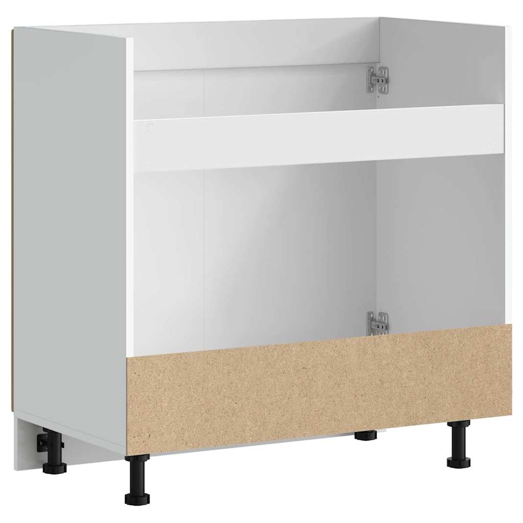 Spülenunterschrank Porto Artisan-Eiche 80x46x81,5 cm