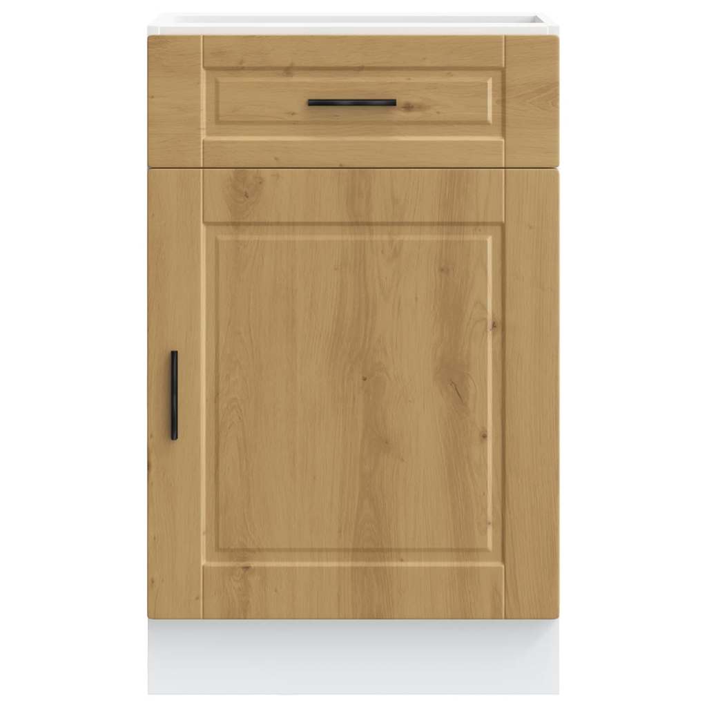 Küchenunterschrank Porto Artisan-Eiche Holzwerkstoff