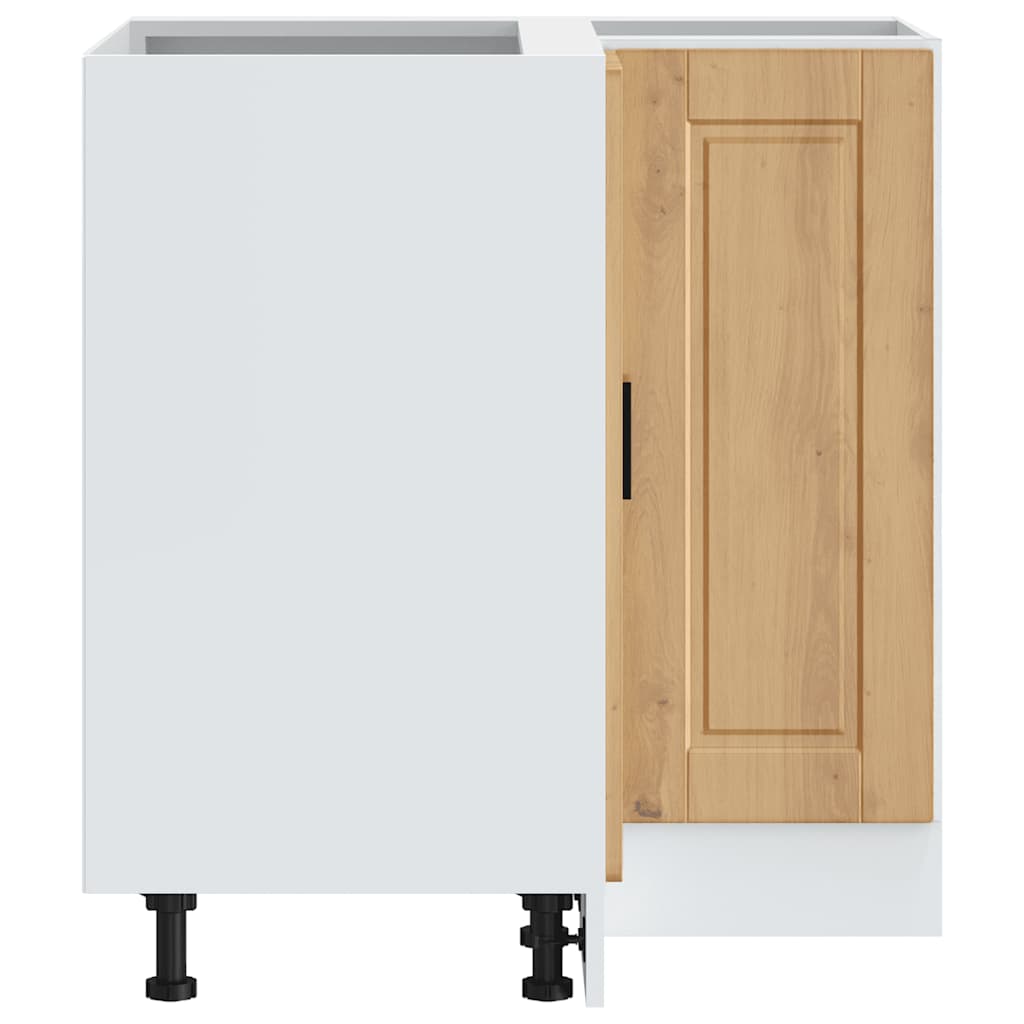 Küchen-Eckunterschrank Porto Artisan-Eiche Holzwerkstoff