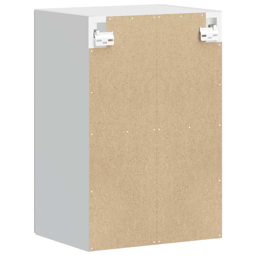 Küchen-Hängeschrank mit Glastür Porto Grau Sonoma