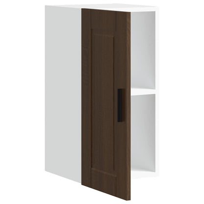 Küchen-Hängeschrank Porto Braun Eichen-Optik Holzwerkstoff