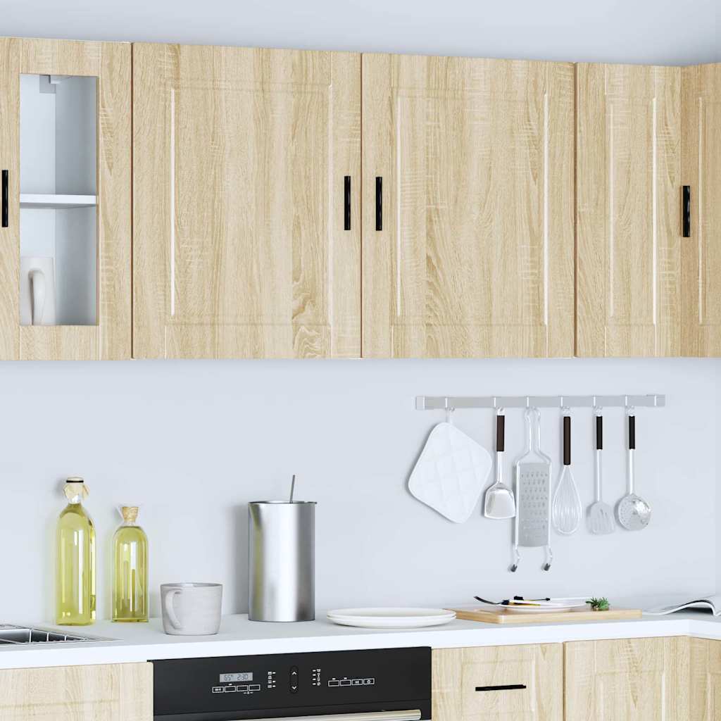 Køkken overskabe 2 stk Porto Sonoma egetræ materiale