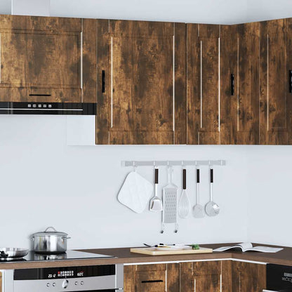 Küchen-Hängeschrank Porto Räuchereiche Holzwerkstoff