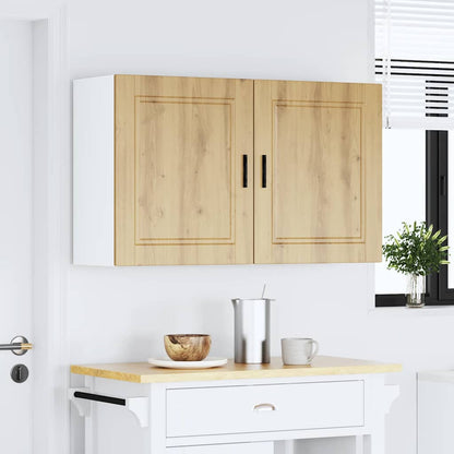 Køkken overskabe 2 stk Porto Artisan egetræ materiale