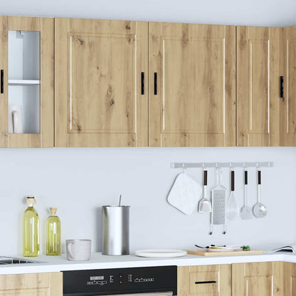 Køkken overskabe 2 stk Porto Artisan egetræ materiale