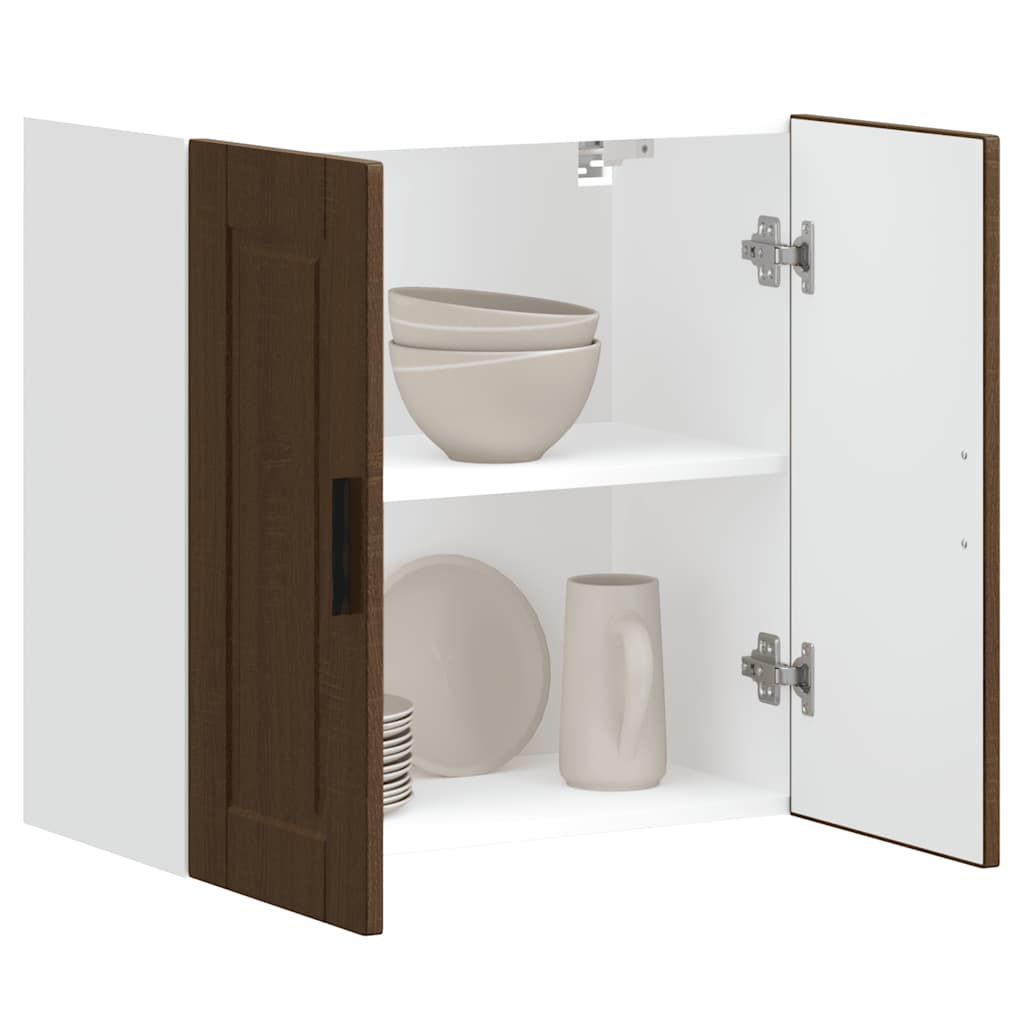 Küchen-Hängeschrank Porto Braun Eichen-Optik Holzwerkstoff